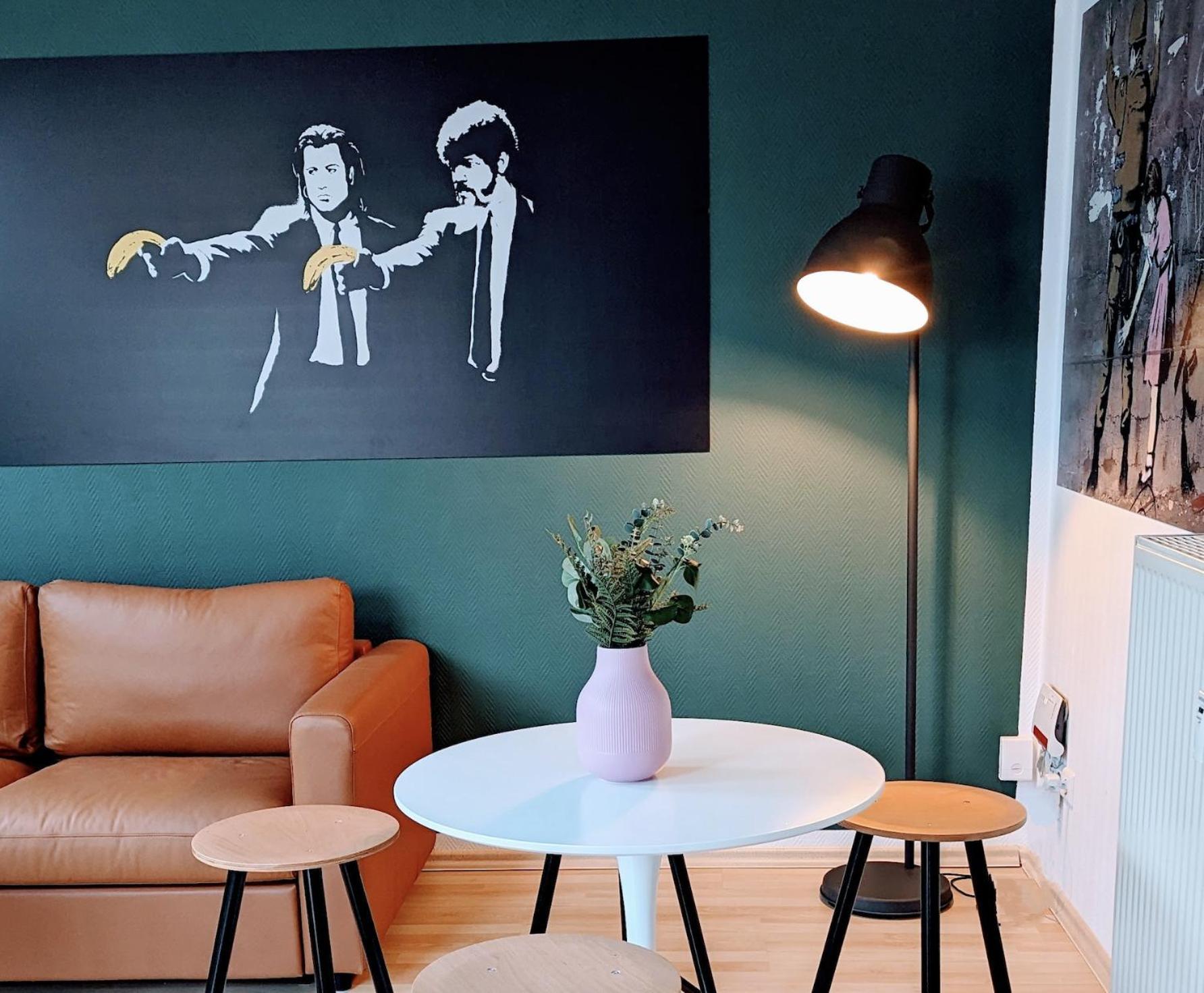 Rooftop Art Apartment, E-Roller,Ausblick,Wlan,Tv Chemnitz Exterior foto