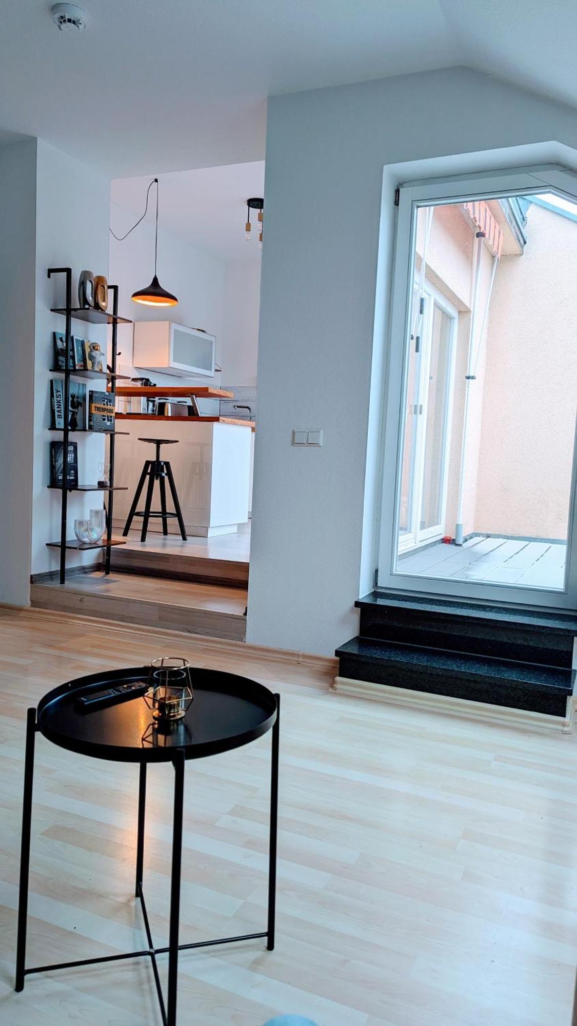Rooftop Art Apartment, E-Roller,Ausblick,Wlan,Tv Chemnitz Exterior foto